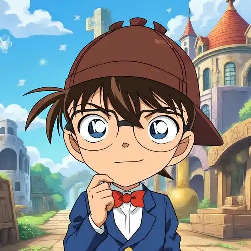 柯南q版头像来啦!🕵️‍♂️👦