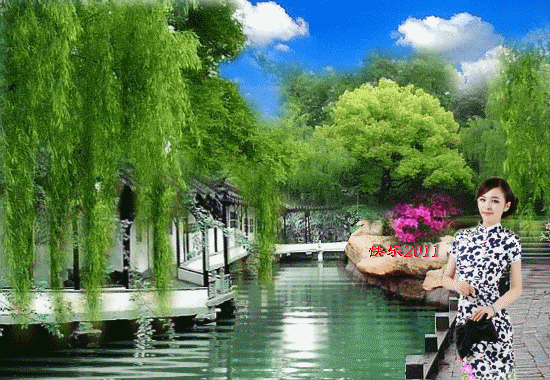 精选绝美gif人景动态图片45幅