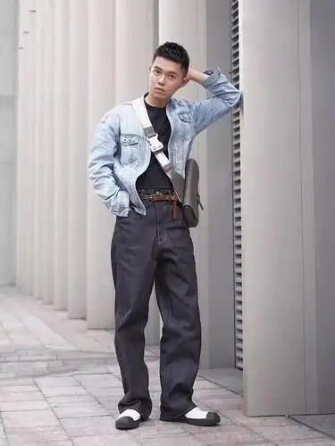 身高170的男生这样穿,也能有175 的既视感!