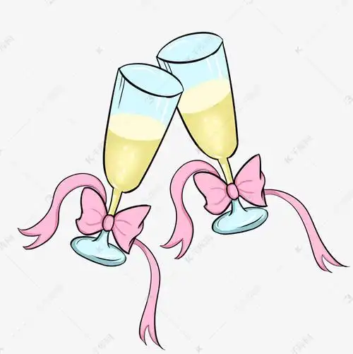 结婚新人交杯酒