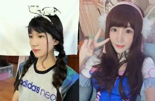 神撞脸!网友晒自拍 简直是女版王源