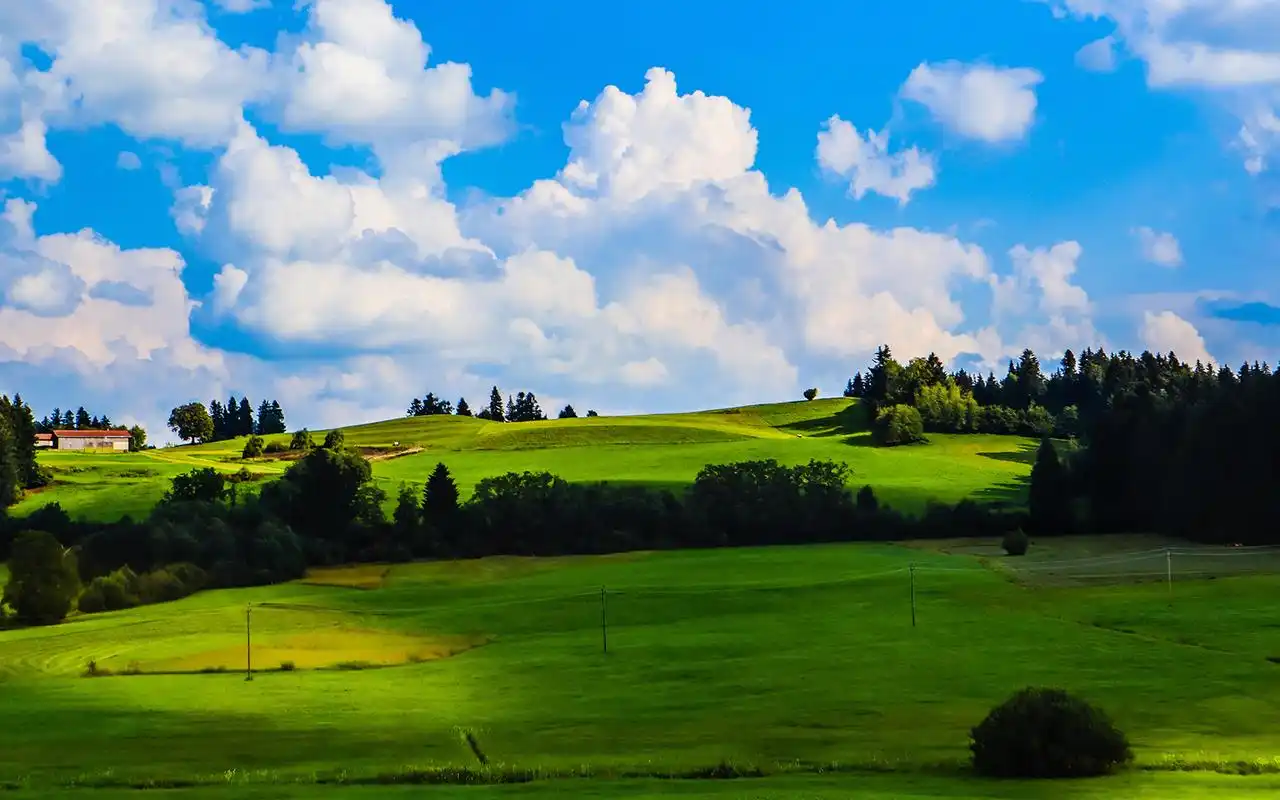 奥地利绿色护眼风景电脑壁纸-风景壁纸-手机壁纸下载-美桌网