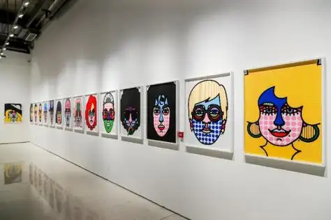 听说北京时代美术馆里来了42位世界名人