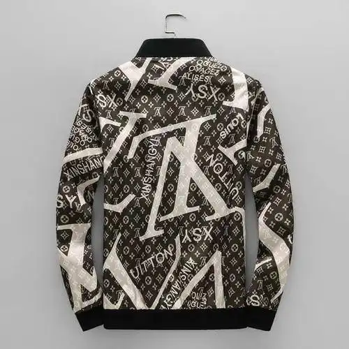 lv衣服 2018新款 花纹男生夹克外套 mg