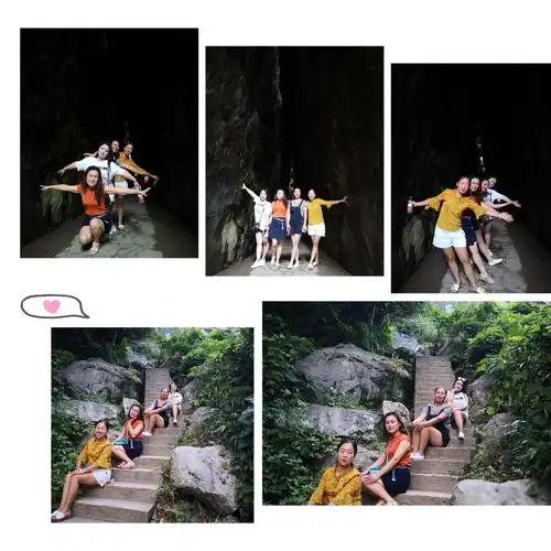 我们来一组四人完美合影哦!感谢大姐的拍照和热心指导各类拍照姿势.