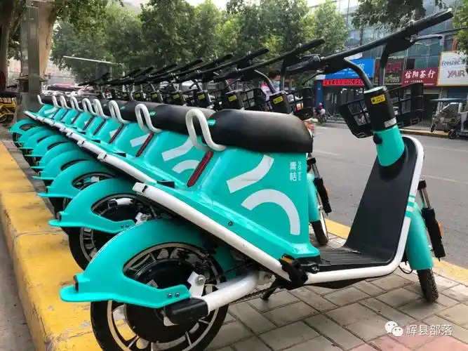 速看青桔松果同台竞技辉县有两家共享电车啦
