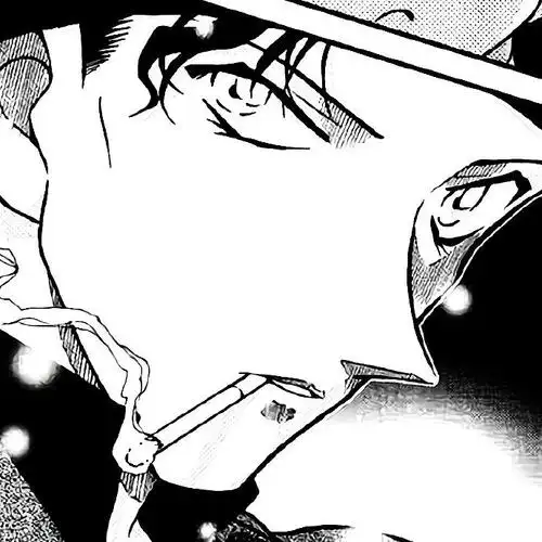 "  赤井秀一|黑白漫头像  #名侦探柯南##赤井秀一##漫画