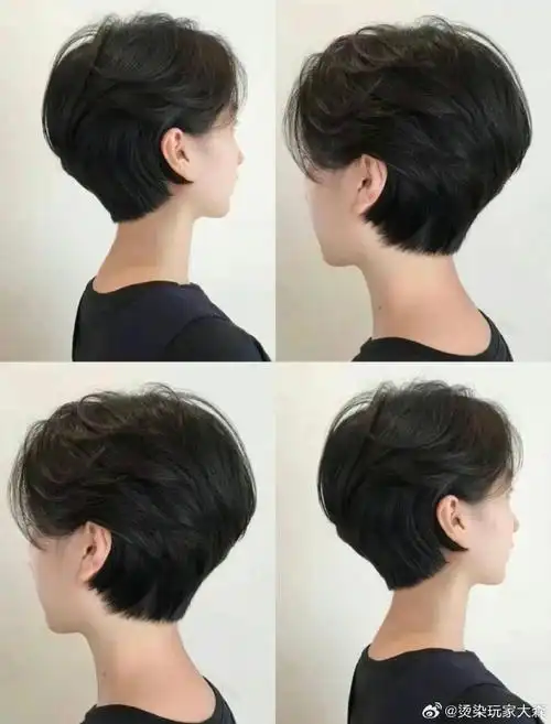 率性干练短发,不同角度的美  怎么拍都好看#干练短发造型##今日发型