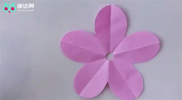 简易小花朵剪法