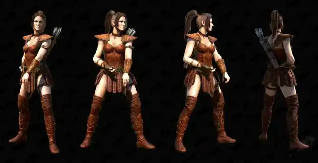 《暗黑破坏神2》第一个与玩家互动的罗格女射手——弗拉维