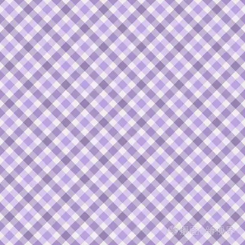 紫色方格布式织物背景