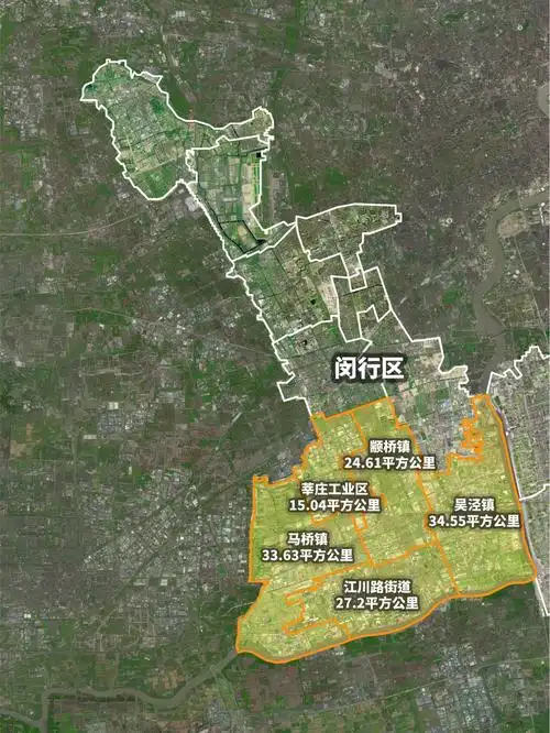 上海规划#闵行规划#颛桥#莘庄工业区#马桥#吴泾#江川路