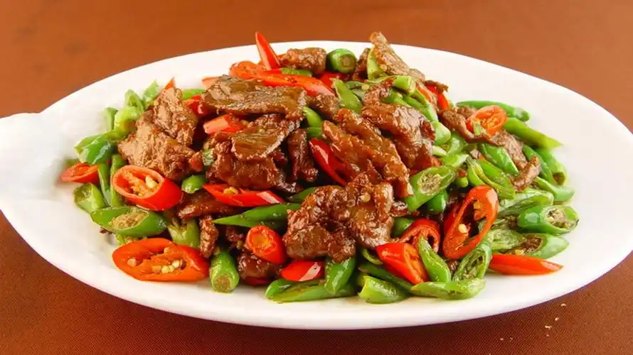 湘菜小炒黄牛肉的家常做法湘菜小炒黄牛肉的做法大全家常