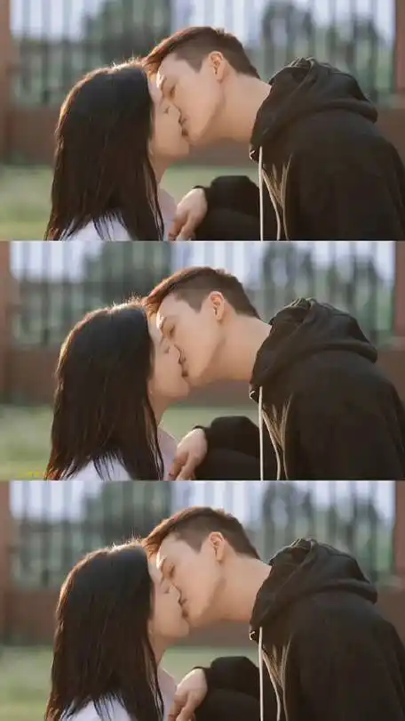 章若楠你的开心真不像演的##陈伟霆章若楠逆光吻疯狂上分