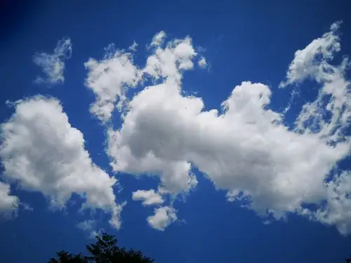 天边飘来朵朵云