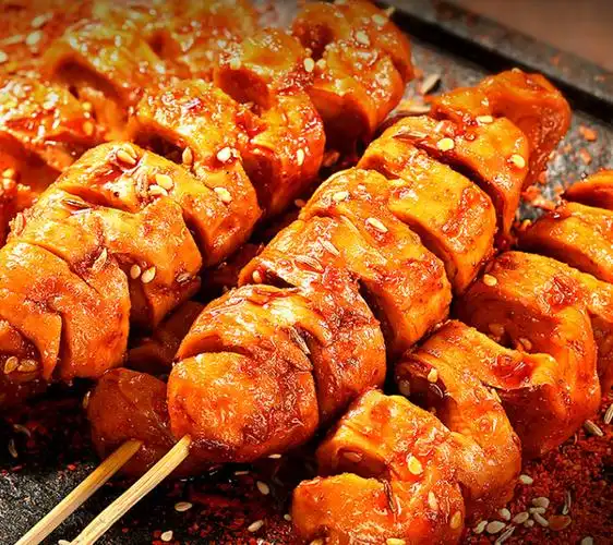 百草味 香弹面筋卷,让你随时随地快活撸