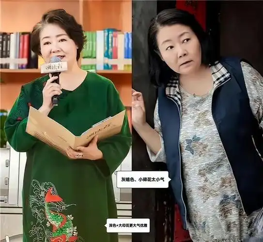 55岁萨日娜的打扮,我悟了:裙不配丝袜,发卷而不乱,更优雅|裙子|发型