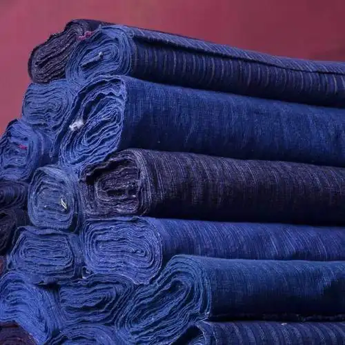 常年批发供应 民间老上海手工土布粗布床单服装桌布窗帘包装面料图片