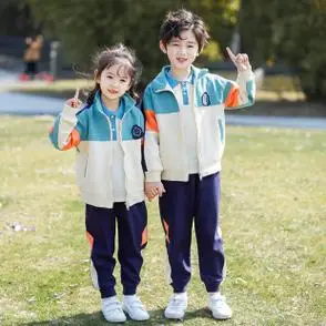 校服套装一年级班服三件套秋季小学生运动会服装幼儿园园服春秋款
