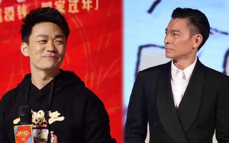 当草根明星王宝强遇见天王刘德华,华仔真是给足了面子_哔哩哔哩_bili