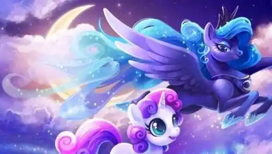 十二星座专属小马宝莉,白羊座魔幻炫酷,金牛座的光彩照人!