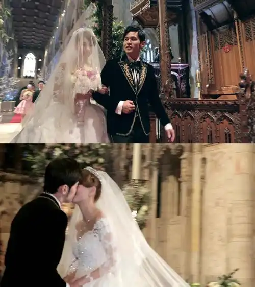 周杰伦和昆凌婚礼伴娘和伴郎