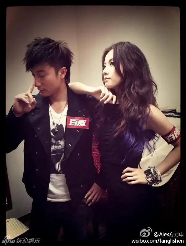 方力申邓丽欣昔日甜蜜照