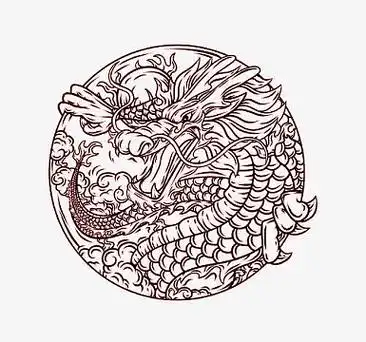 国潮中国风龙图腾