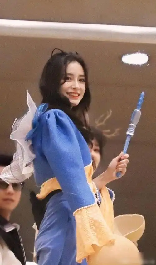 angelababy海天使造型美爆了