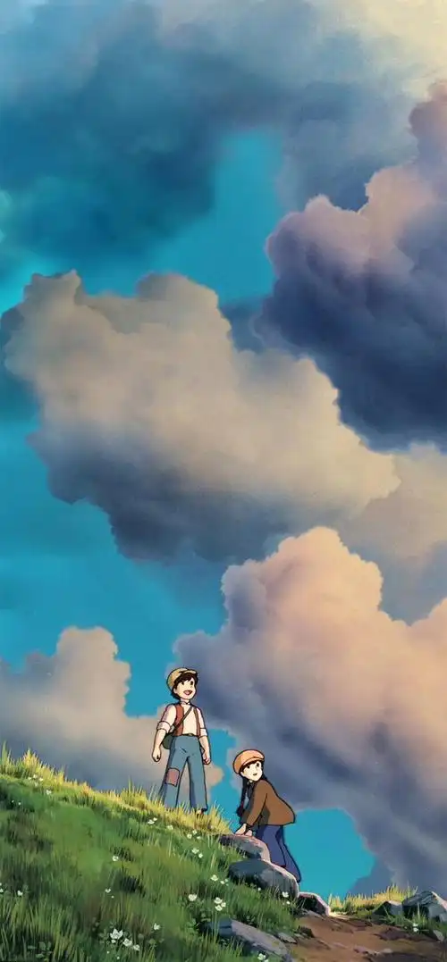 宫崎骏动画电影《天空之城》插画欣赏