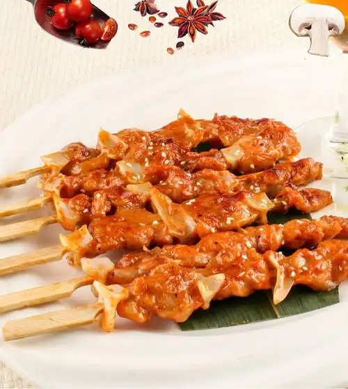 骨肉相连25串零食香辣清真脆骨鸡软骨鸡肉串冷冻食品烧烤食材