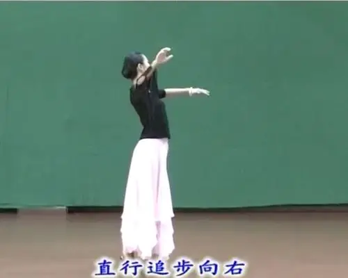 学生进行舞蹈训练,使之逐步适应舞蹈课堂氛围并深入了解舞蹈课内容