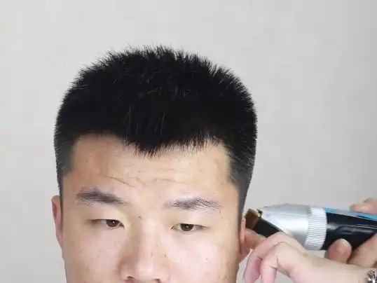 男士毛寸发型完整版修剪教程