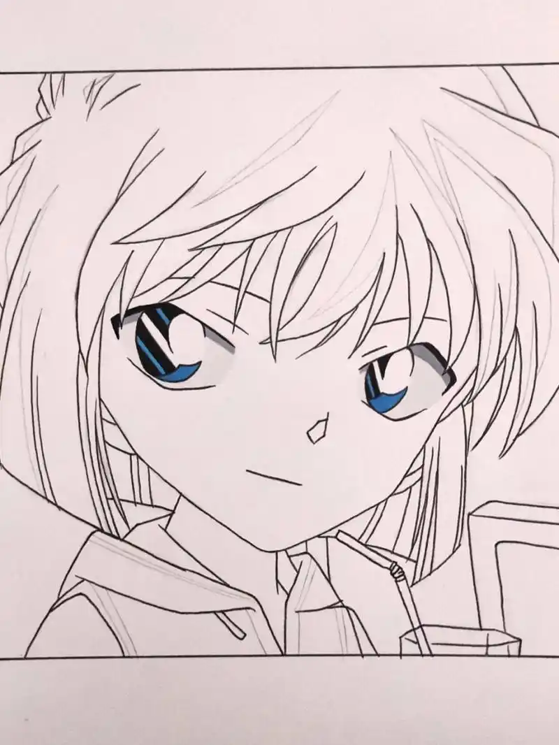 灰原哀 #名侦探柯南