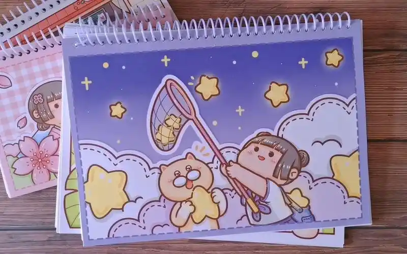 手帐开箱小麻薯离型纸本