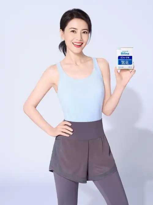 森下仁丹bifina晶球益生菌官宣代言人高圆圆