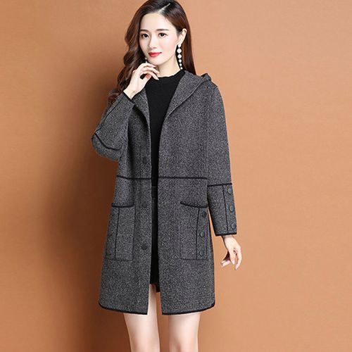 中长款毛衣外套女士秋装新款宽松上衣洋气百搭妈妈装针织开衫秋冬