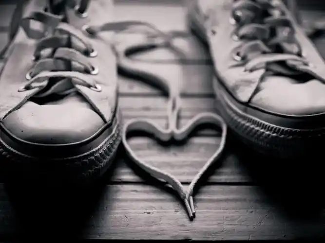 唯美,帆布鞋,心,love,初心,匡威唯美壁纸图片