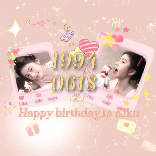 06ˋ08 自制生日头像8p / 版头4p 07ˊ06@鞠婧祎