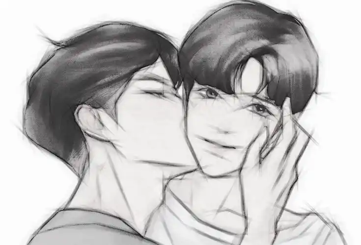 临摹手绘 博君一肖 最近黑-白岂