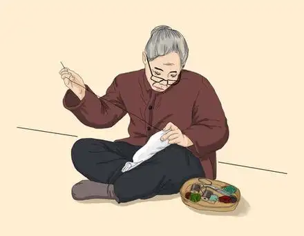 慈母手中线图片