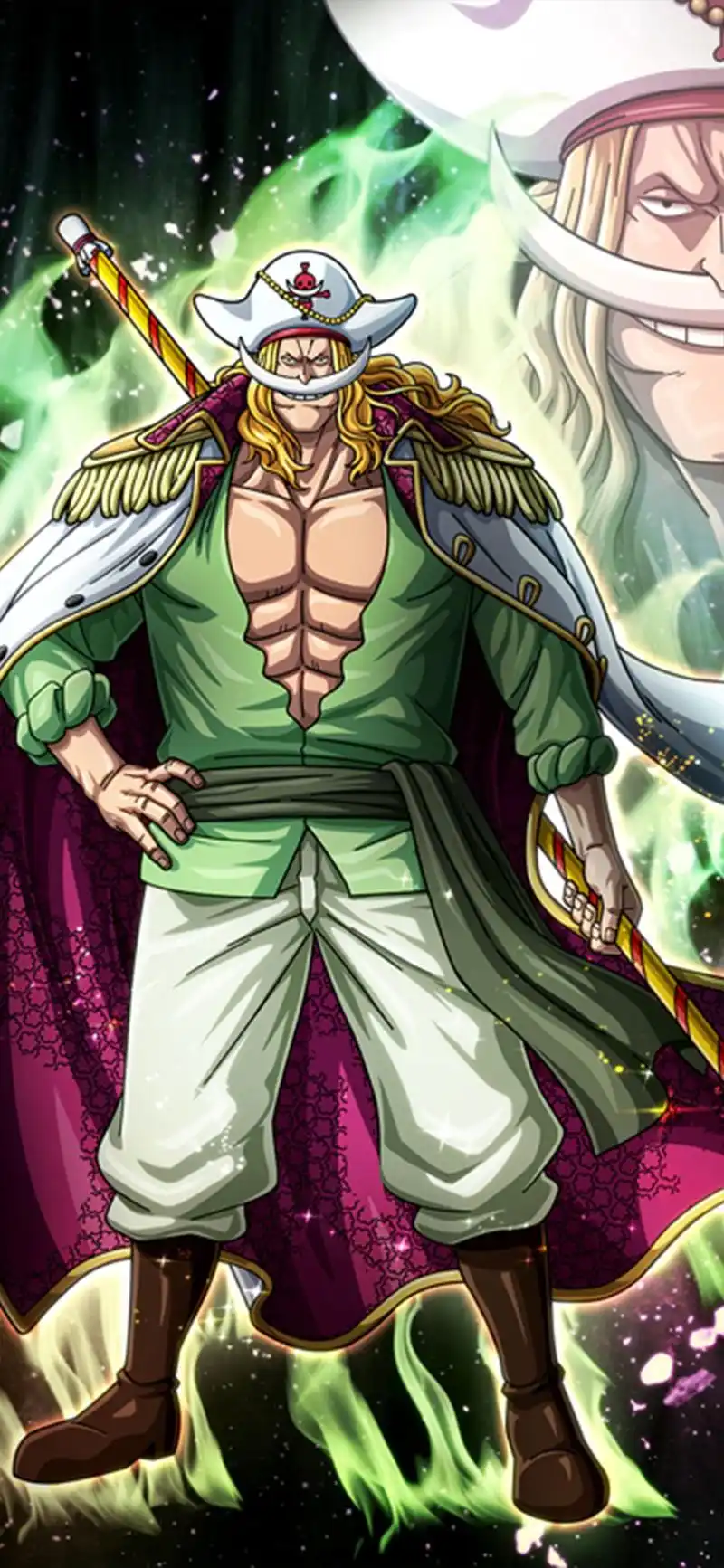 海贼王白胡子手机壁纸美图