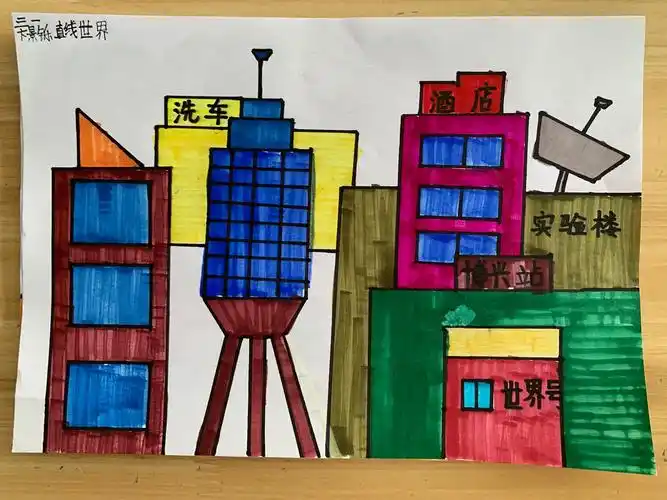 三年级美术下册第三课《曲曲直直》