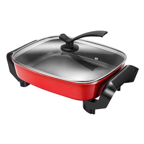 舒铂康不粘锅炒锅家用无油烟炒菜锅平底锅多功能电炒锅烧烤一体锅