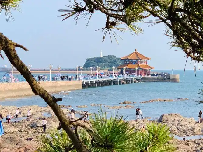 2020-9-7大美青岛栈桥与五四广场(王玉山手机摄影)