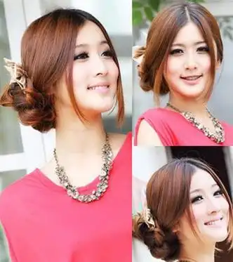 国字脸适合扎什么发型 国字脸夏季扎发发型图片