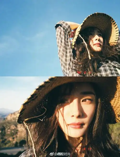 杨幂时尚街拍来袭,这组图真的是美颜暴击啦