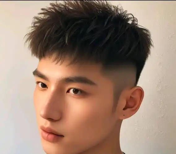 男人的头发在这里可以剪,但最帅的是短边和时尚真和有型的精神_发型