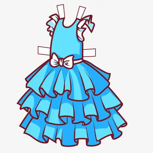 卡通裙子png下载