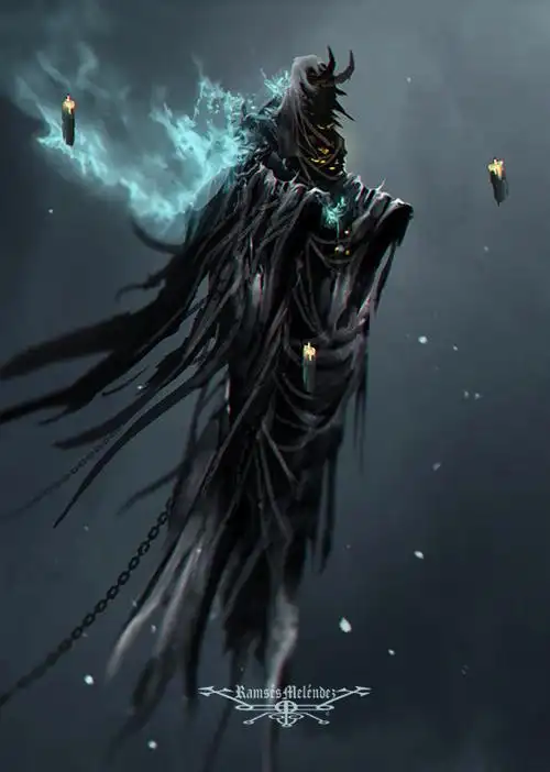 超酷的各种幽灵原画这可能就是我们内心的那些幽灵吧